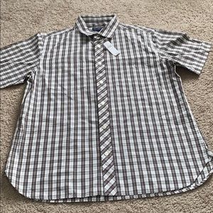 NWT! Banana Republic Short Sleeve Button Shirt